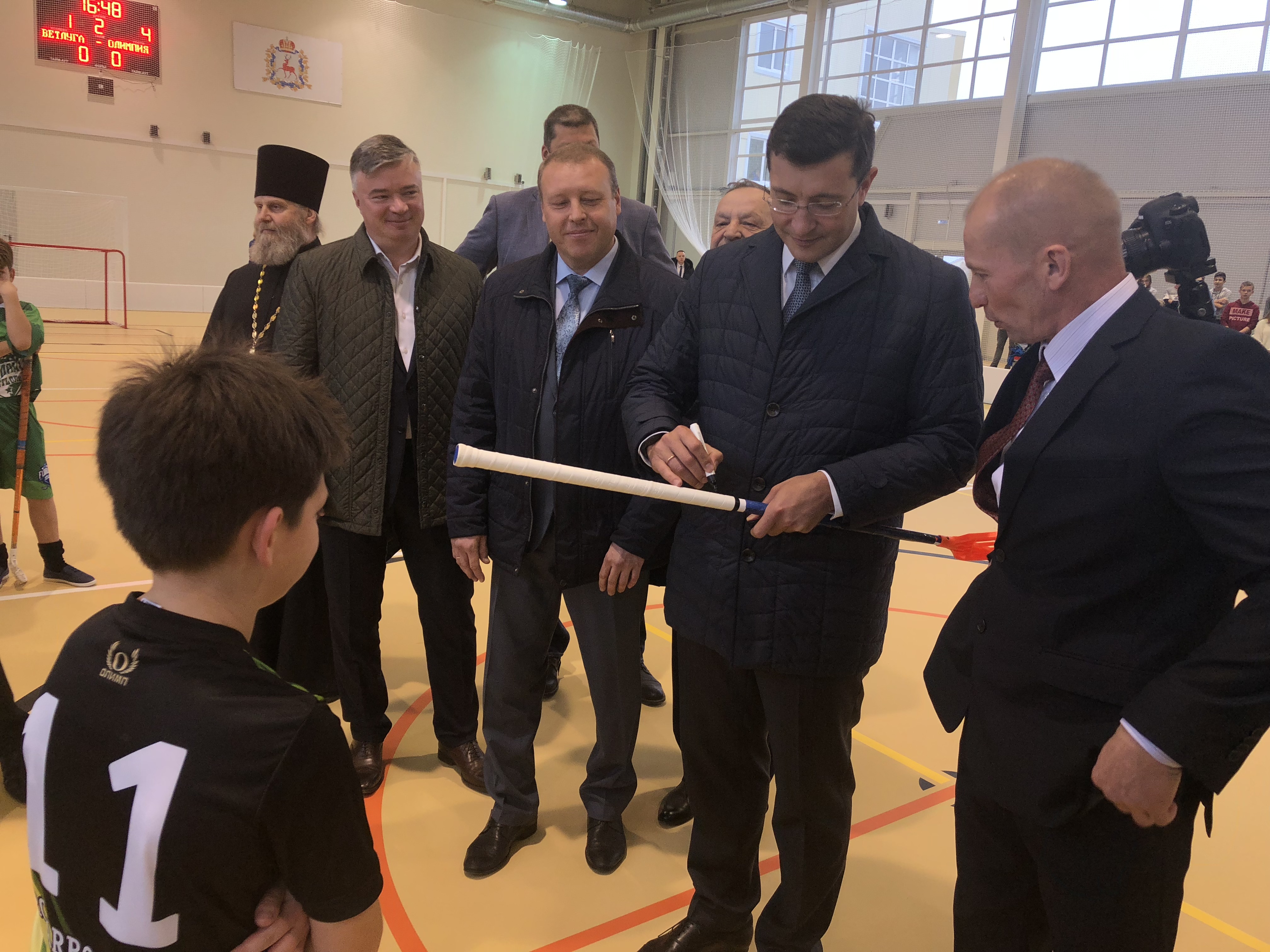 Глеб Никитин открыл ФОК «ОЛИМПиЯ» в Воскресенском районе Нижегородской области